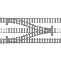 Drieweg wissel R104 (triple switch)